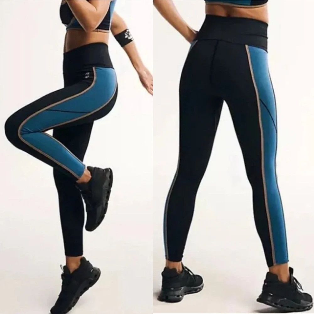 Free People Movement Blow Your Mind Leggings XS/S‎ Black Combo